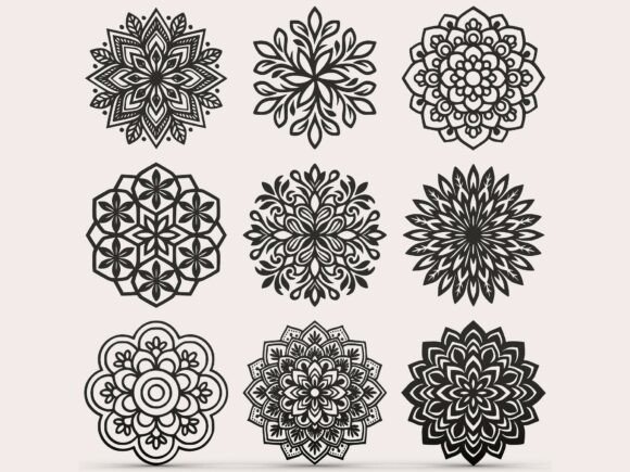 Download Elegant Floral Mandala Collection Vol. 3 - Elegant Collection