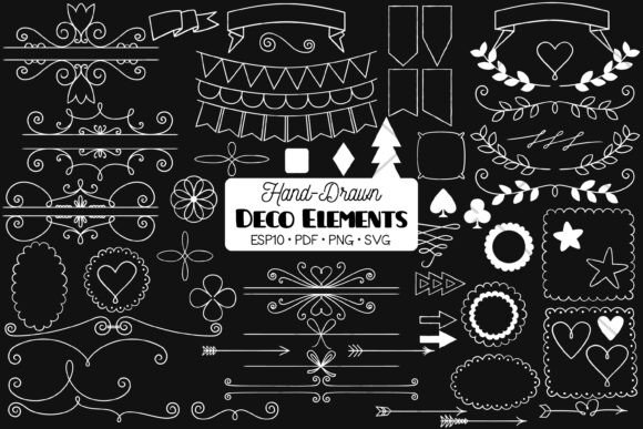 Download Decorative Elements White, Banner, Frame - White Collection