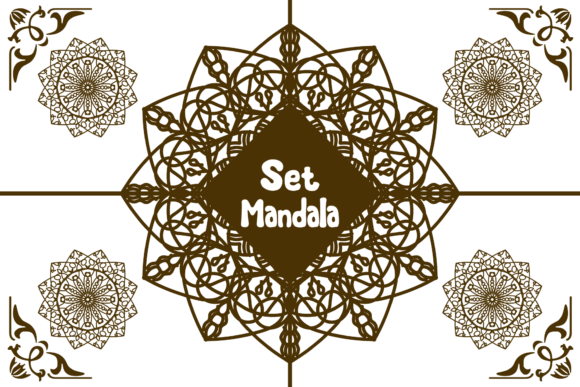 Download Mandala Set Background Ornate Design - Premium Bundle