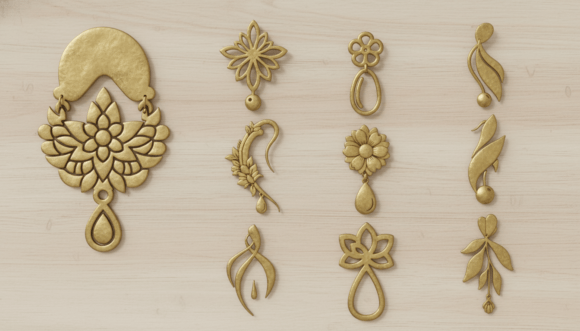 Download 10 Elegant Boho Earring Design Bundle - Elegant Collection