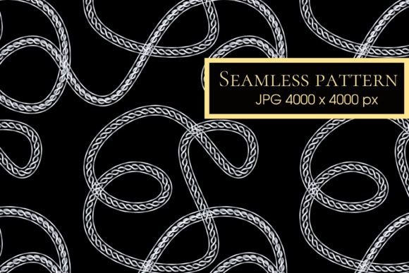 Download Bohemian Pattern with Silver Chains - Bohemian Collection